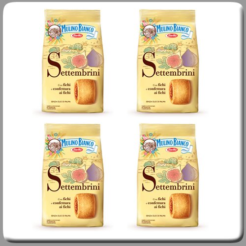 Mulino Bianco Settembrini 8.8 Ounces (Pack of 4)