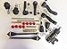 Complete Front End Kit 2 Upper 2 Lower Ball Joint 2 Inner 2 Outer Tie Rod 2 Links 1 Pitman 1 Idler Arm 1 Bracket Right and Left Side 4WD HD Vehicles