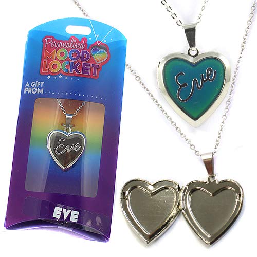 Stands Out Personalised Mood Locket Necklace - Eve