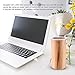 Easehold Travel Size USB Essential Oil Diffuser 50ml Mini Humidifier Air Purifiers Home Office Car Use Cool Mist 7 Led Lights Wood Grain (Yellow)
