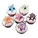 Dream Travel Pack of 6 Simulation Small Cream Cupcake Artificial Fake Cake Model Desert Food Kids Toy Home Kitchen Party Decoration Store Market Display Photography Props, Color Random