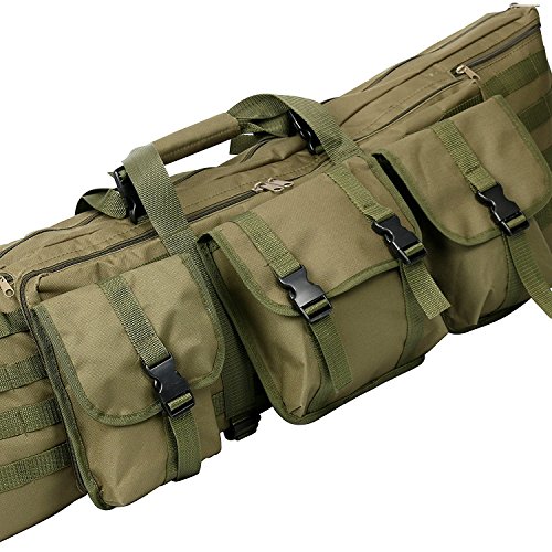 YaeTact Dual Rifle Bag Double Carbine Gun Case Backpack Tactical MOLLE 36"