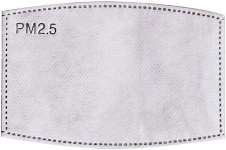 Uion 2020 New Square arc Activated Carbon Filter, Activated Carbon PM2.5 mask Filter (2/10/20/50/100 pcs) (2pcs)