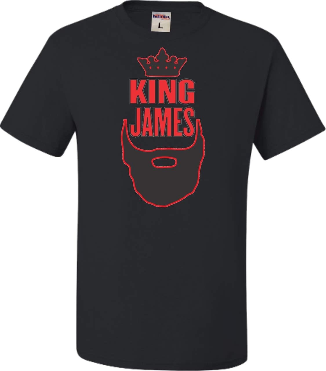 Adult King James Houston T Shirt 2665 Kitilan