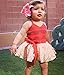AmzBarley Ocean Adventure Costume for Girls Dress Up Toddlers Kids Halloween Outfits Birthday Fancy Party Cosplay Role Play Christmas Clothes Size 2T Age 1-2 Years Tag 100