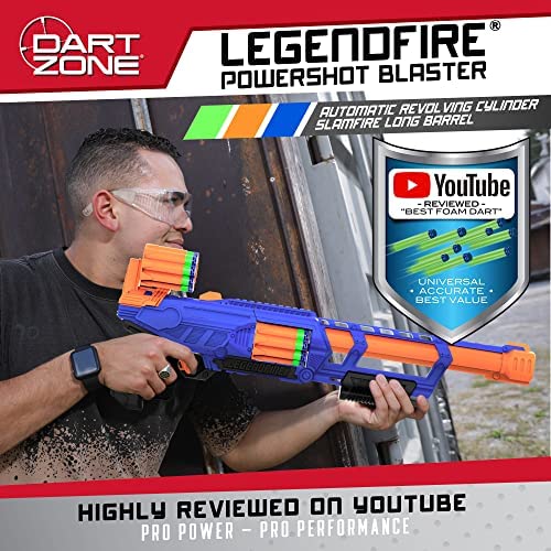 DART ZONE Legendfire Powershot Blaster Pricepulse
