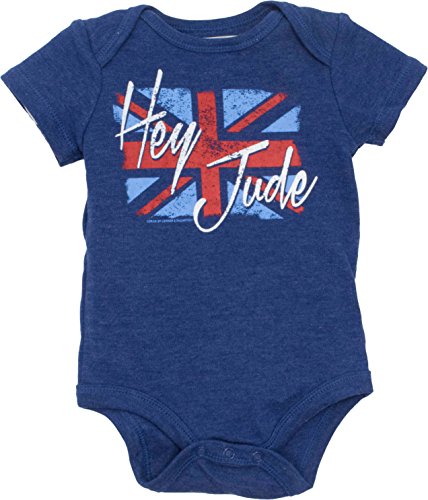 The Beatles Lyrics Infant Baby Boys' 5 Pack Onesies Blue, Red, White, Navy, Grey (3-6 Months) - Thumbnail 2