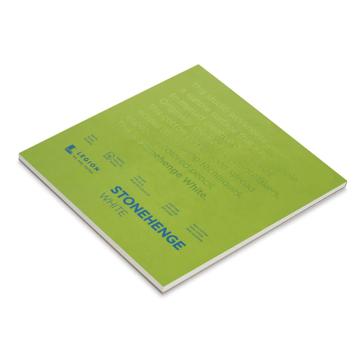 Stonehenge STONEHANGE PAPER 8X8 WHITE 90LB, 8 x 8