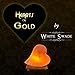 WhiteSwade Iconic 'Hearts of Gold' Himalayan Salt Lamp with Neem Wood Base, 6ft UL-Approved Dimmer Switch Cord and 15W Bulb. Authentic Himalayan Rock Crystal.Perfect gift Idea, Popular Feng Shui Decor
