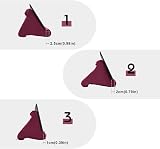 Mcbazel Tablet Pillow Stand for iPad Dark Wine Red Multi-Angle Cushion view 5