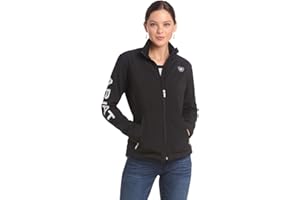 ARIAT Women’s New Team Softshell Jacket, Black
