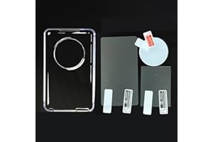 Full Protective Crystal Clear Hard Cover Case for iPod Classic 7th/7.5th Gen160GB Released on 2009 Classic 6th Gen 80GB 6.5th