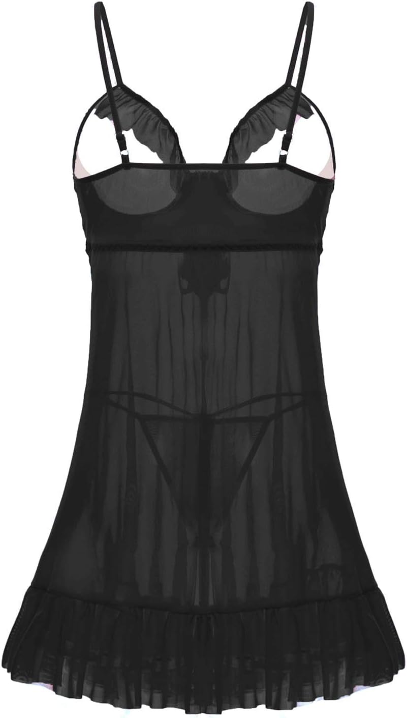 HPYLove Women Sexy Lingerie Backless Lace Teddy Bodysuit Babydoll Lingerie