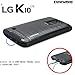 COVRWARE LG K10 / LG Premier LTE [IRON TANK Series] Built-in [Screen Protector] Heavy Duty Full-Body Rugged Holster Armor [Brushed Metal Texture] Case [Belt Clip][Kickstand], Black