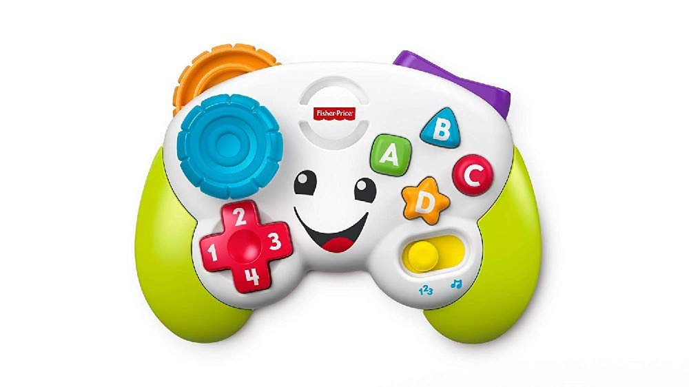 Fisher-Price My First Console Controller, Learning Toy for Baby +6 Months (Mattel FWG17)