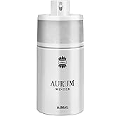 Ajmal Aurum Winter Eau de Parfum for Women, 2.5 fl oz / 75 ml, Warm Floral Sweet Winter Fragrance, Long Lasting Women’s Perfume, Made in Dubai
