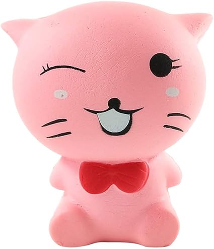 pink cat squishy