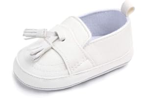 Csfry Baby Boys' Shoes Prewalker Lace up Casual Sneakers