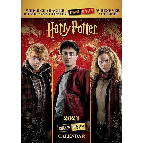 Harry Potter Change It Up 2024 Calendar, A3 Change It Up Wall Format Calendar, Official Product