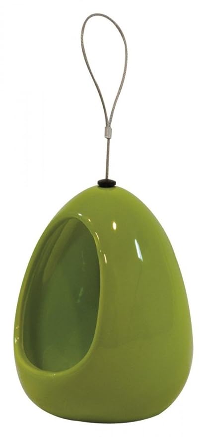 Wild Bird Hanging Water Dish Fiesta Ceramic Drinker Amazon Co Uk