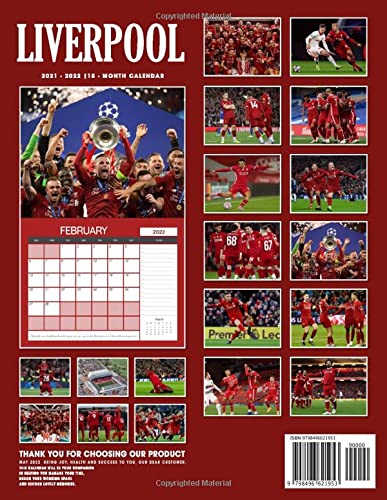 Calendrier Bayern Munich 2023 Liverpool 2022 Calendar: Sport Calendar 2022-2023 – 18 Months – Big Size  17"X11". Planner For All Fans Kids Boys - Liverpool Calendar 2022: Calendar,  Cder: 9798496621953: Amazon.com: Books
