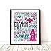 PrintChicks - Cheerleading Personalized Typography Print - Cheer Art Poster Decor for Girl's Room Cheerleader Gift SHIPS 1-2 DAYS ARRIVES BEFORE CHRISTMAS!