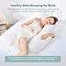 Sable Body Pillow Pregnancy Maternity with Adjustable Elastic Band, Ergonomic Maternity Pillow for Comfortable Sleeping & Nursing Support (Machine Washable Zipped Cover, Hypoallergenic Fill)