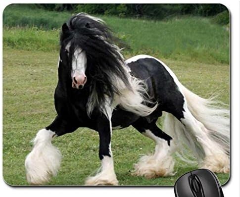 Gypsy Vanner Horse F5 Mouse Pad, Mousepad (Horses Mouse Pad)