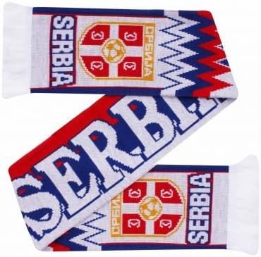 Serbia 2018 World Cup Football Scarf