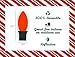 JUST BRIGHT Reflective Light Bulb Magnet Decorations, 20 Pack - Christmas Car Magnets to Decorate Your Car, Home & Any Metal Surface - Reusable Holiday Magnets for Indoor/Outdoor Use - Assorted Colors