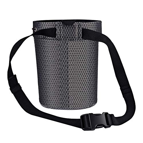 BG Climbing Chalk Bag with Zippered Pocket and Elasticated Waistband Designed for Climbing, Bouldering or Big Wall