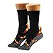 35° Below Ultimate Comfort Socks | Aluminized Thread, Soft Nylon Knit Warming Socks | 3 Pairs in White | Size Large