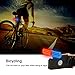 ACHICOO Bike Tail Light, USB Rechargeable Bicycle Tail Light, 5 Lighting Modes, Bright and Easy to Install. Fits on Any Road Bikes, Helmets for Cycling Safety Flashlight