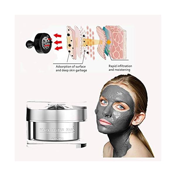 Facial-Mask-Magnetic-Kit-Magnetic-Peel-Off-Facial-Mask-Moisturizing-Anti-Aging-Dead-Sea-Mud-Mask-for-Face-skin-care-with-Magnet-Deep-Pore-Cleaning-for-Men-and-Women50ml Facial Mask Magnetic Kit, Magnetic Peel Off Facial Mask Moisturizing Anti-Aging, Dead Sea Mud Mask for Face skin care…