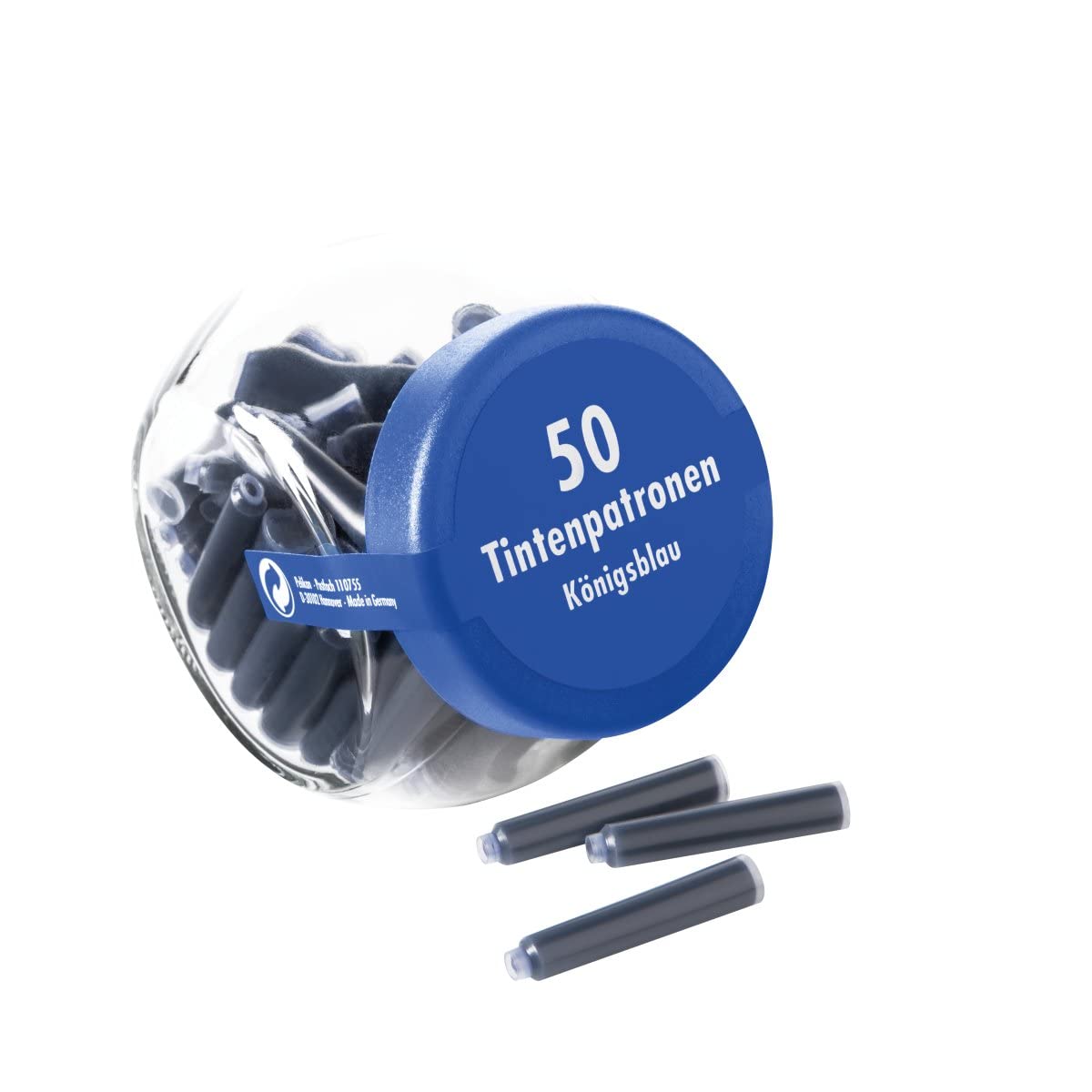 Kreuzer 50 Royal Blue Glass Ink Cartridges 104406