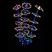 Uniclife Strip Coral Plant Ornament Glowing Effect Silicone Artificial Decoration for Fish Tank, Aquarium Landscape - Orange