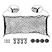 ideapro Rear Cargo Net for Garage Storage, Multipurpose Trunk Cargo Storage Netting with Mounting Screw, Elastic Car Net Pocket for SUV Jeep Truck with Hooks (39 x 27 Inch)