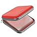 MECO(TM) 40 Dics CD/VCD/DVD Case Storage Organizer Wallet Holder Album Box (Red)