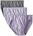 Bali Women's Luxe Cotton 3 Pack Hi-Cut Panty