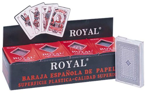 Deluxe Spanish Plastic Playing Cards