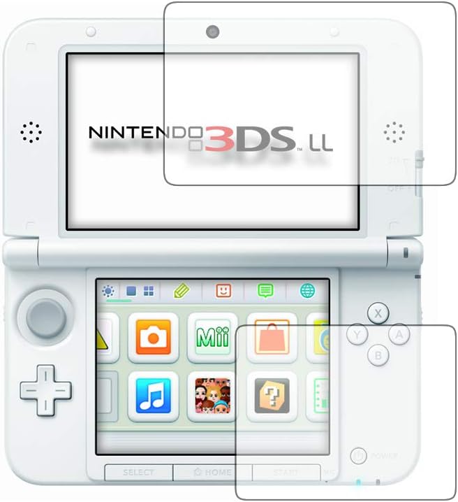 Amazon メディアカバーマーケット 専用 ニンテンドー3ds Ll機種用 強化ガラスと同等の高硬度 9hフィルム 傷に強い 高透過率 クリア光沢 液晶保護フィルム