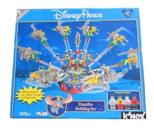 Disney Parks Knex Motorized Dumbo 1015 Pc Building Set