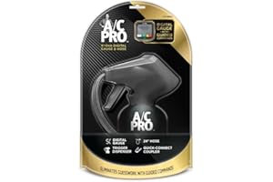 Pro-C A/C Professional Digital Display Automotive Recharge Gauge & Hose for R-134A Refrigerant, ACP400AD