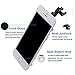 Nroech Screen Replacement for iPhone 5S (White), Full Assembly with Front Camera, Ear Speaker, Facing Proximity Sensor, Home Button Pre-assembled, Repair Tools and Tempered Glass Screen Protector