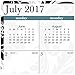 AT-A-GLANCE Academic Desk Pad Calendar, July 2017 - June 2018, 11