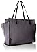 Nine West The Sporting Life Winged MD Bag, Dark Aluminum/Black, One Size