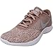 Nike Women's Flex Contact Running Shoe, White/Metallic Silver-Particle Pink, 8.5