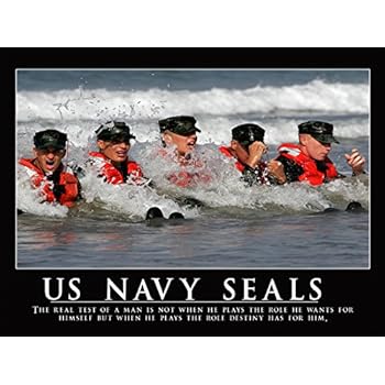 Amazon.com: Teamwork Poster Navy Seals Poster Inspirational Poster ...