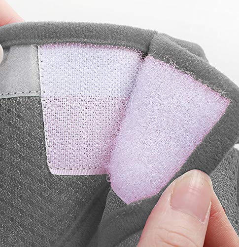 Cat Harness with Leash Set, Adjustable Soft Mesh Reflective Pet Harnesses, Extended Version of The Reflective Strip Harness,Suitable for Kittens, Puppies, Small Pets (L (Chest Girth:16.5"-18"), Grey) - Thumbnail 4