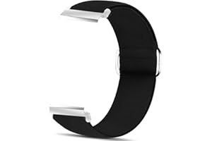 Compatible with Reebok Pulse Smartwatch Bands, Lamshaw Stretch Elastics Nylon Adjustable Replacement Strap Compatible with Re